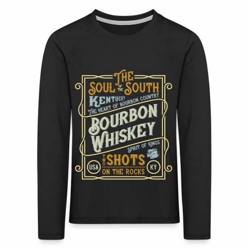 Bourbon Whiskey - Kinder Premium Langarmshirt