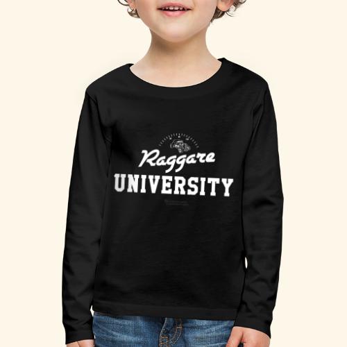 Raggare University - Kinder Premium Langarmshirt