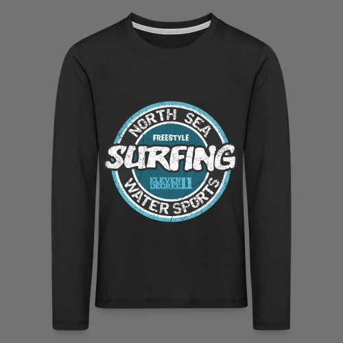Nordsjö Surfing (oldstyle) - Långärmad premium-T-shirt barn