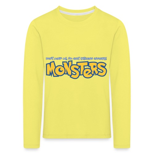 Monsters - Kids' Premium Longsleeve Shirt