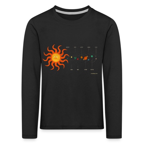 Solar System - Kids' Premium Longsleeve Shirt
