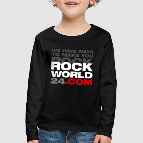 BLACK Collection 2020 - Børne premium T-shirt med lange ærmer