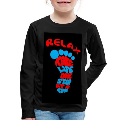 Relax life one - T-shirt manches longues Premium Enfant