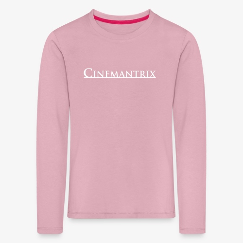 Cinemantrix - Långärmad premium-T-shirt barn