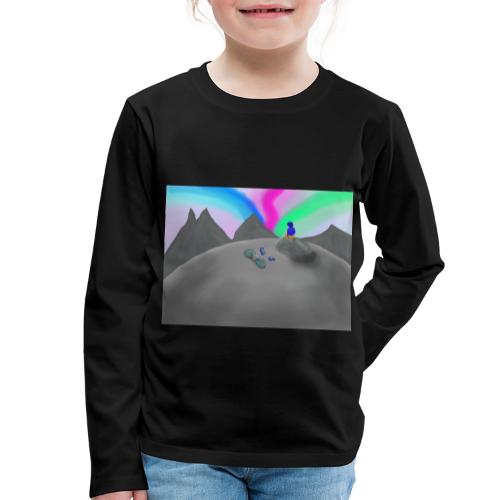 Wspinaczka Górska - Koszulka dziecięca Premium z długim rękawem