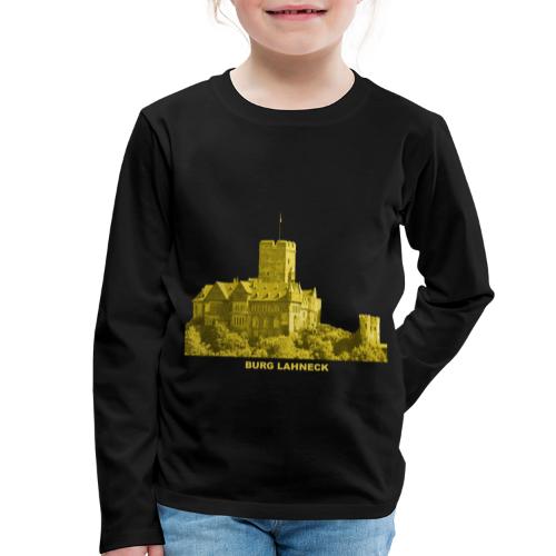 Lahneck Burg Lahnstein Rhein Rheinland-Pfalz - Kinder Premium Langarmshirt
