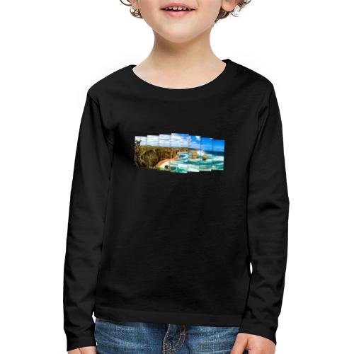 Australien: Steilküste mit Felsen und Fernblick - Kinder Premium Langarmshirt