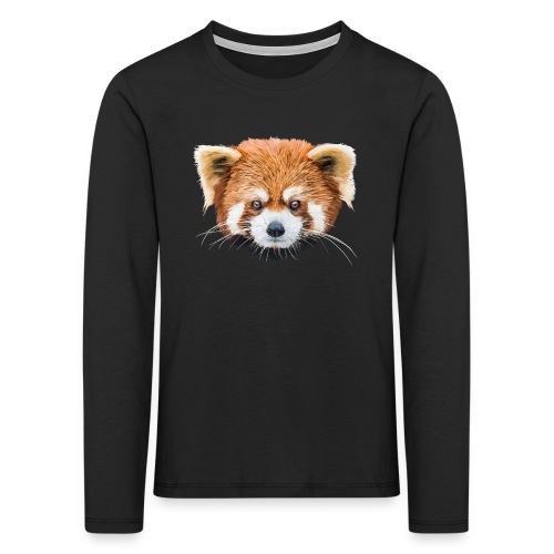 Roter Panda - Kinder Premium Langarmshirt