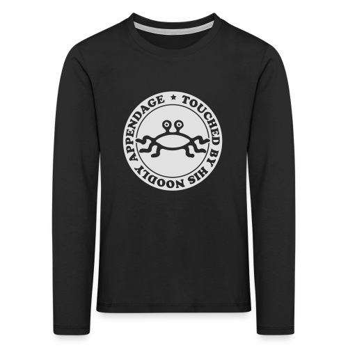 Touched by His Noodly Appendage - Kids' Premium Longsleeve Shirt