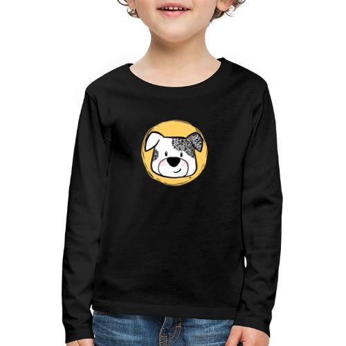 Cute Dog - Portrait - Kids' Premium Longsleeve Shirt