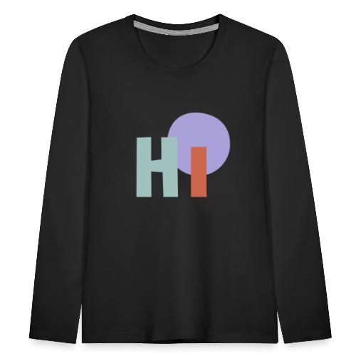 HI - Kinder Premium Langarmshirt