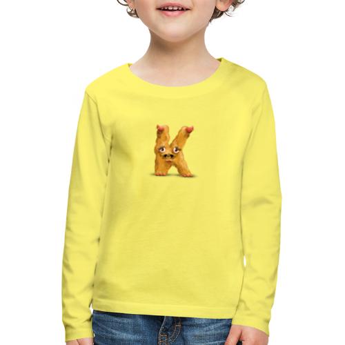 Buchstabe K - Kinder Premium Langarmshirt