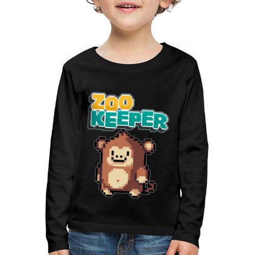 ZooKeeper Gibbon - Kids' Premium Longsleeve Shirt
