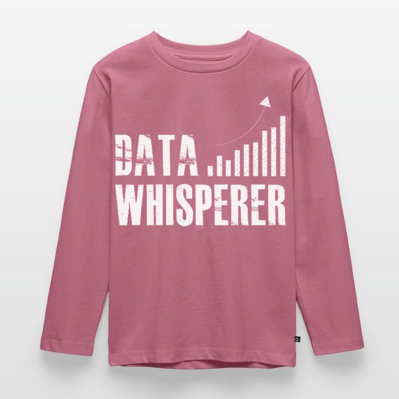 Data Whisperer Science Analyst Software Engineer Kids' Premium Longsleeve Shirt
