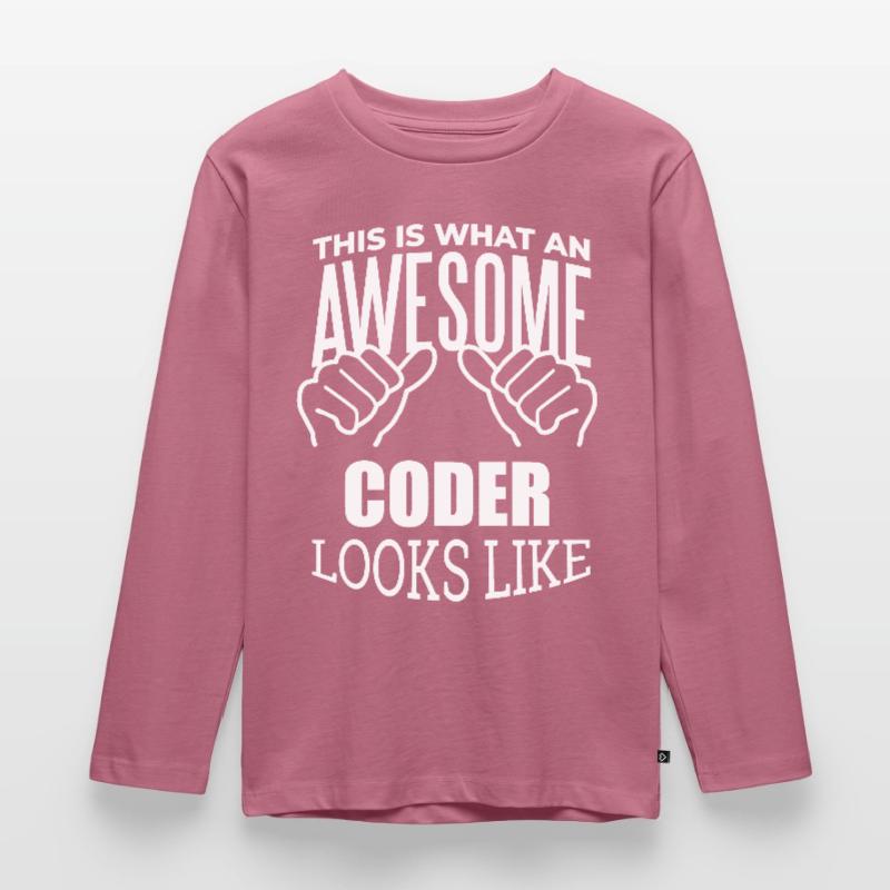 codeur T-shirt manches longues Premium Enfant