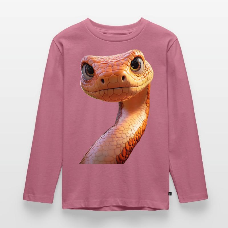 Serpent Python Cobra Mamba Serpent à sonnettes Serpent T-shirt manches longues Premium Enfant