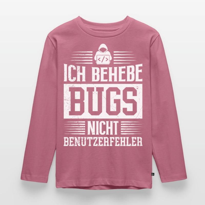 Coder I FIX BUGS NOT USER ERROR FUNNY Kids' Premium Longsleeve Shirt