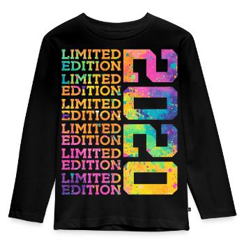 LIMITED EDITION 2020 - 6 YEARS - 6TH BIRTHDAY - Kids' Premium Longsleeve Shirt - black - Front - AI Model Kid Male (0cm)