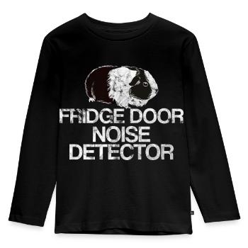 Réfrigérateur cochon d’Inde Sound Explorer - T-shirt manches longues Premium Enfant - noir - Devant - AI Model Kid Male (0cm)