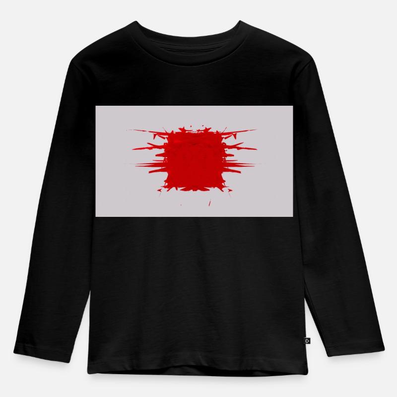 Cube d’éclat - T-shirt manches longues Premium Enfant - noir