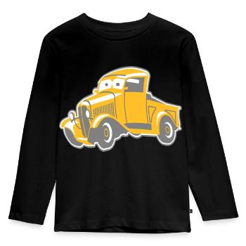 lustiger Pickup für Kids - T-shirt manches longues Premium Enfant - noir - Devant - AI Model Kid Male (0cm)