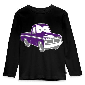 mächtiger Pickup Truck für Kids - T-shirt manches longues Premium Enfant - noir - Devant - AI Model Kid Male (0cm)