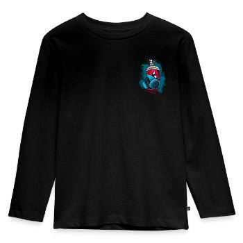 Spray Can Painter Art Graffiti - Kids' Premium Longsleeve Shirt - black - Front - AI Model Kid Male (0cm)