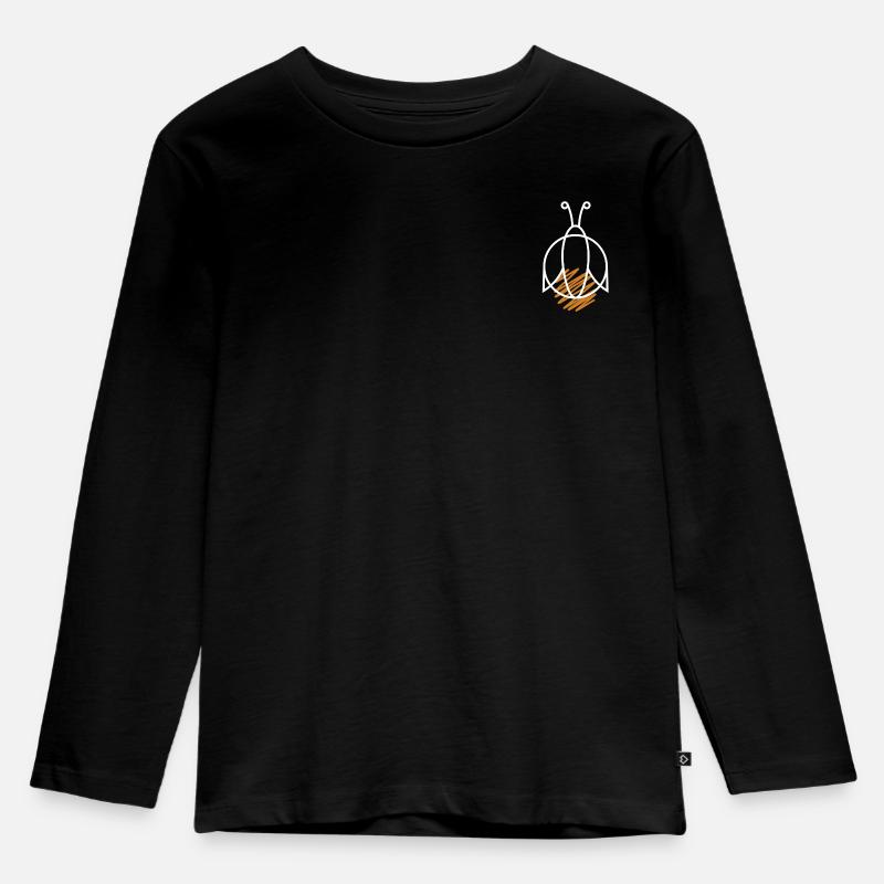 Luciole - T-shirt manches longues Premium Enfant - noir