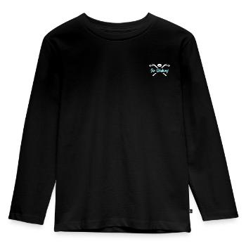Eishockey Hockey sur glace - T-shirt manches longues Premium Enfant - noir - Devant - AI Model Kid Male (0cm)