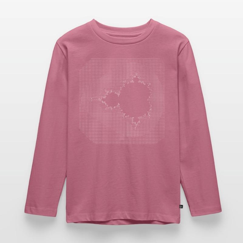 nerd mandelbrot ascii code programmeur pc hacker IT T-shirt manches longues Premium Enfant