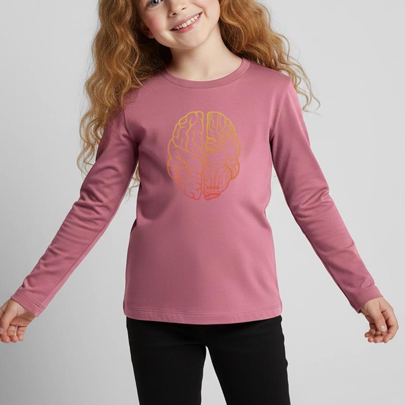Programmer HTML - Developer Programming Brain Cool Kids' Premium Longsleeve Shirt