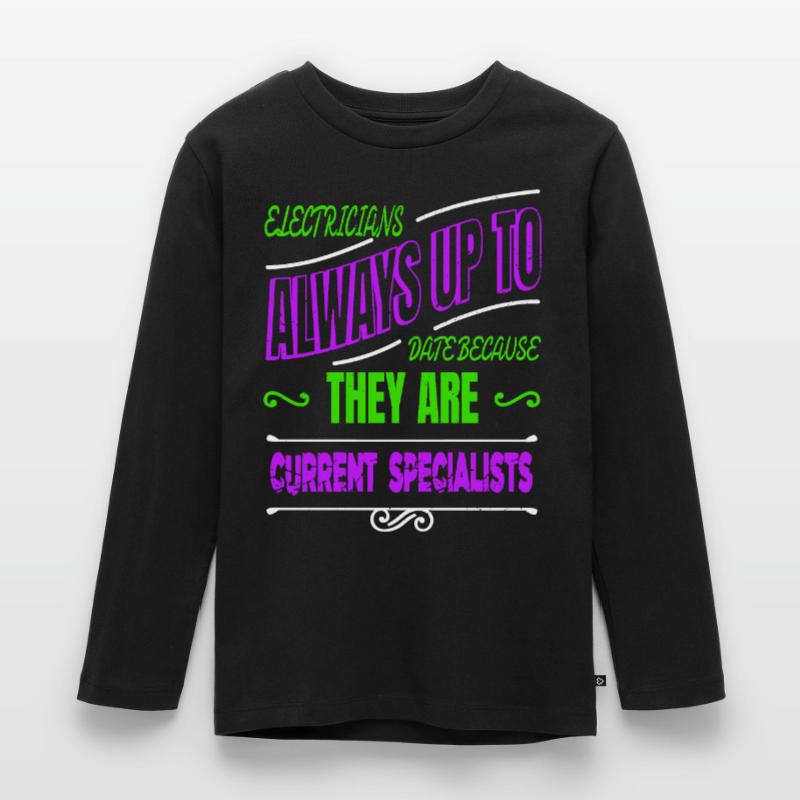 birthday present idea retired socket statement Kids' Premium Longsleeve Shirt