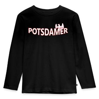 POTSDAMer - T-shirt manches longues Premium Enfant - noir - Devant - AI Model Kid Male (0cm)