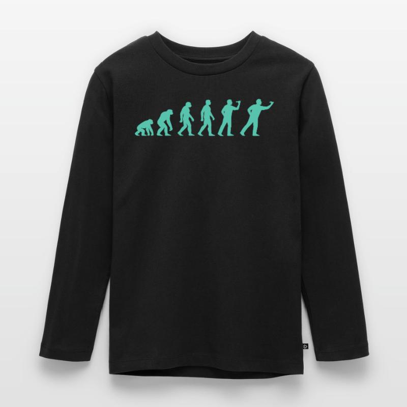 Advanced evolutionary silhouette Kids' Premium Longsleeve Shirt