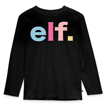 11. Geburtstag Geschenkidee - Kinder Premium Bio Langarmshirt - Schwarz - Vorne - AI Model Kid Male (0cm)
