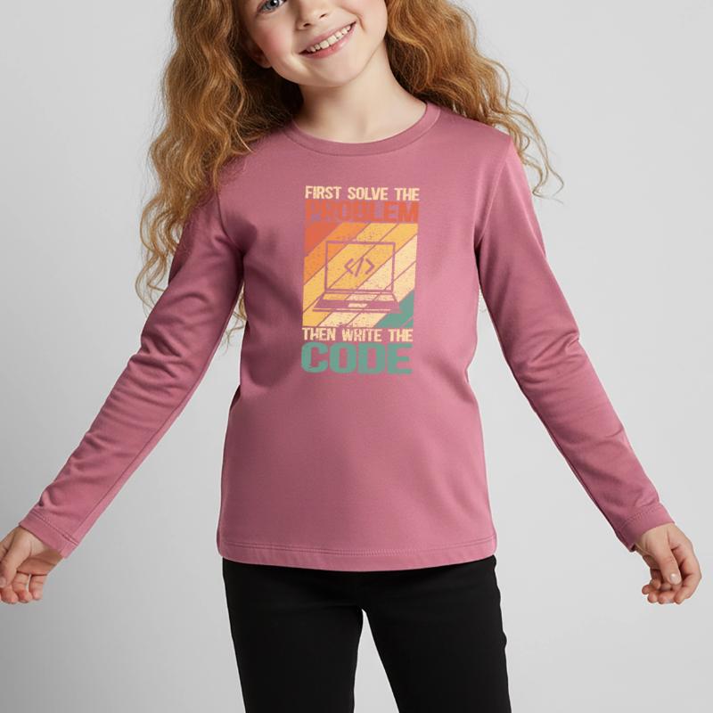 Programmierer Software-Entwickler | programmieren Kinder Premium Bio Langarmshirt