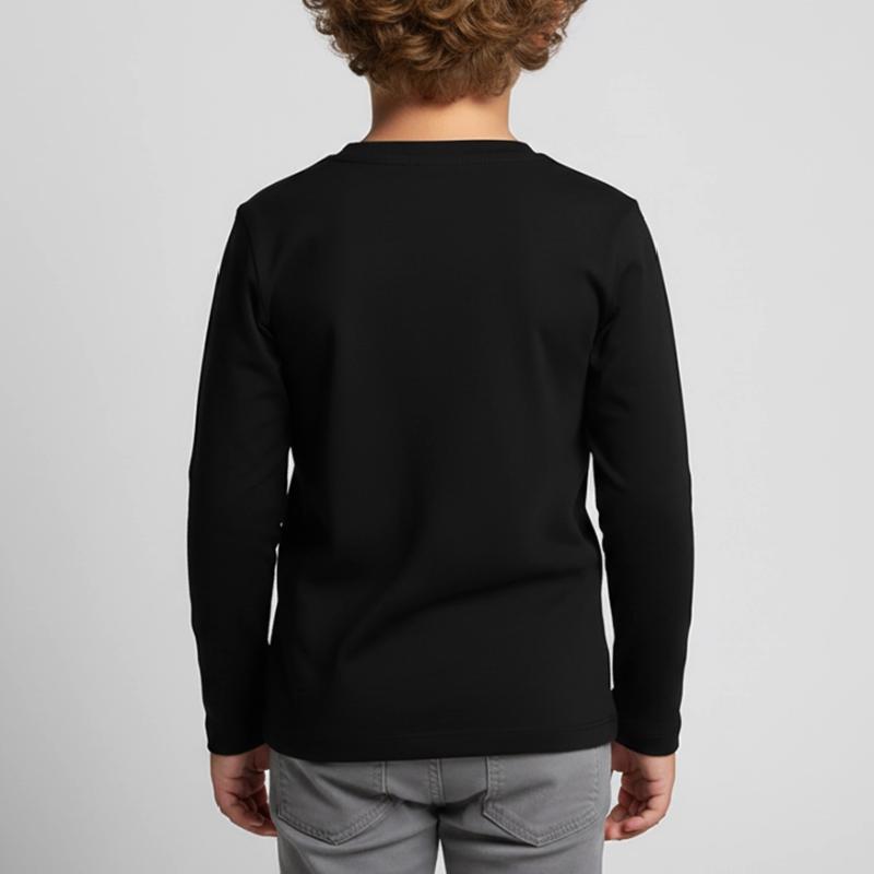 Süßes oder Saures Süßes oder Saures Unisex Kinder T-Shirt mit süßen Skeletten Kinder Premium Bio Langarmshirt