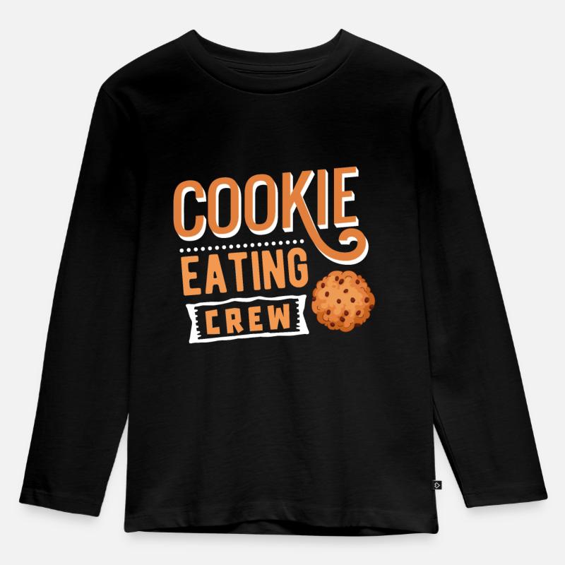 Baking Pun Bake Cook Chef Baker - Kinder Premium Bio Langarmshirt - Schwarz
