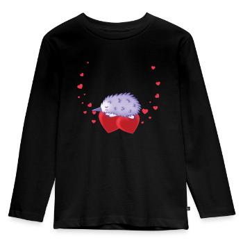 Babouin - T-shirt manches longues Premium Enfant - noir - Devant - AI Model Kid Male (0cm)