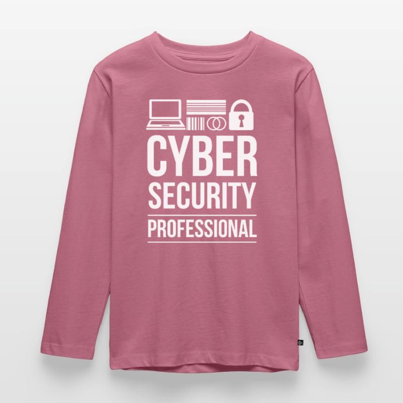 Cybersecurity Professional Hacking Hacker IT Security Kids' Premium Longsleeve Shirt