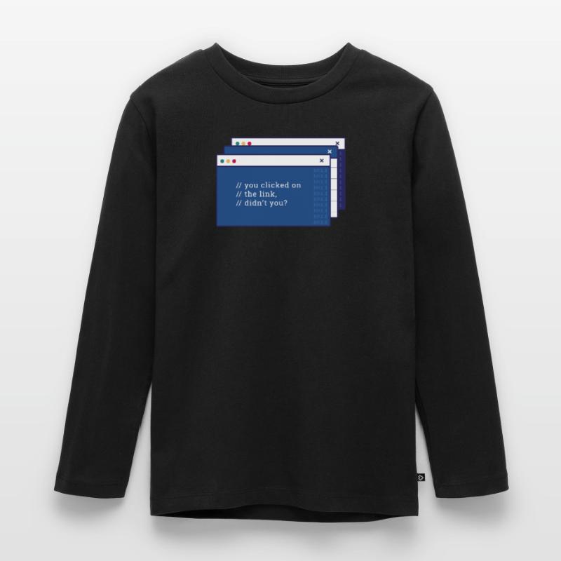 Hacker Programmer Developer Computer Science Kids' Premium Longsleeve Shirt