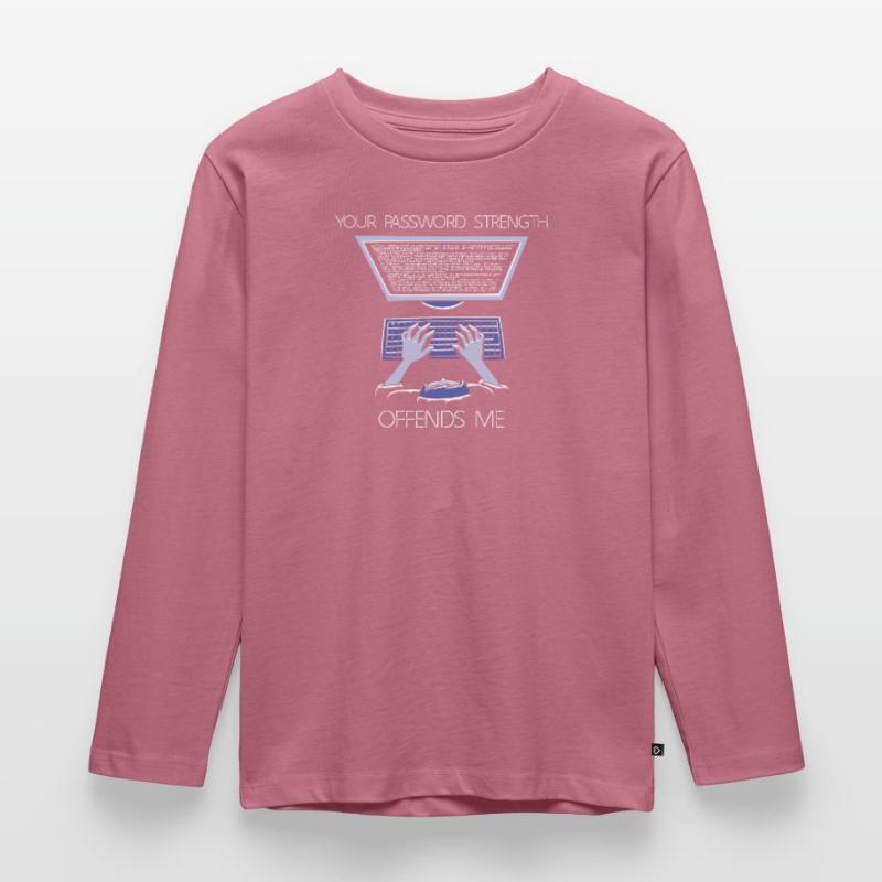 Hacker Programmer Developer Computer Science Kids' Premium Longsleeve Shirt