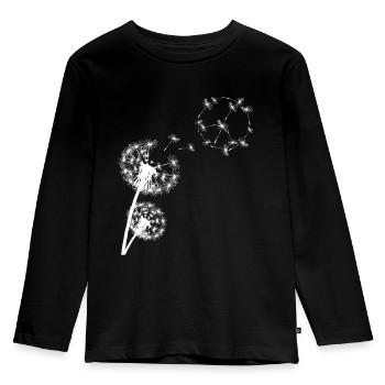 Pacifism Peace Pacifist - Kids' Premium Longsleeve Shirt - black - Front - AI Model Kid Male (0cm)