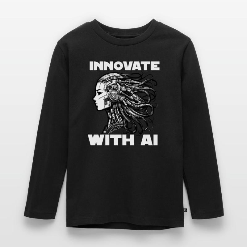 Artificial intelligence, machine learning, data Kids' Premium Longsleeve Shirt