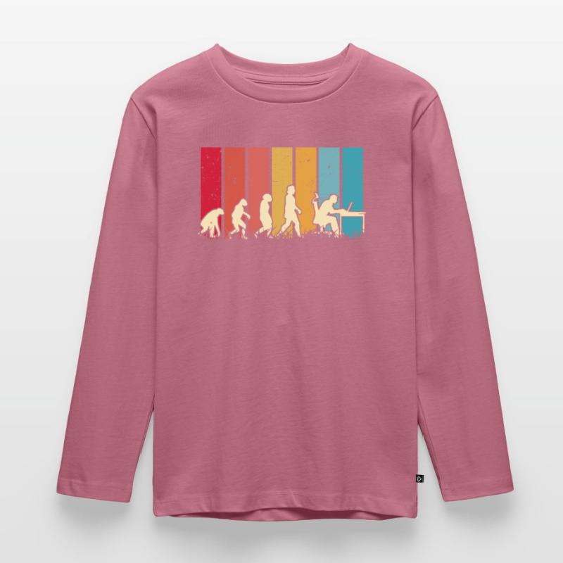 Computer Scientist Evolution Programmer Nerd Kids' Premium Longsleeve Shirt