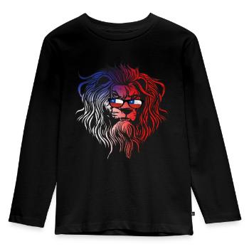 Chili - T-shirt manches longues Premium Enfant - noir - Devant - AI Model Kid Male (0cm)