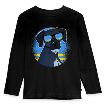 Aruba - T-shirt manches longues Premium Enfant - noir - Devant - AI Model Kid Male (0cm)