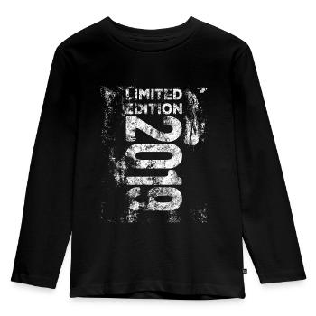 Edition Limitée 2019 Anniversaire 2019 Born Retro - T-shirt manches longues Premium Enfant - noir - Devant - AI Model Kid Male (0cm)