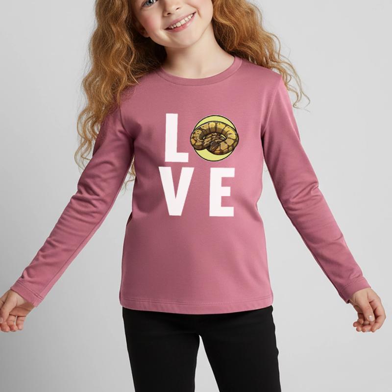 Ball Python King Python King Python Kids' Premium Longsleeve Shirt