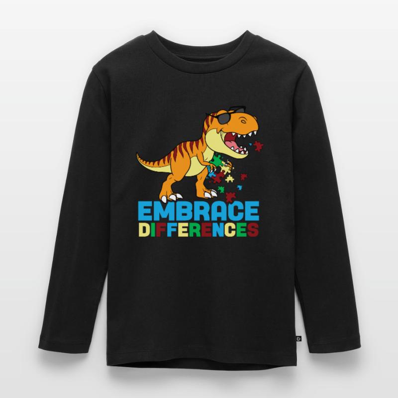 Embrace Differences Kids' Premium Longsleeve Shirt